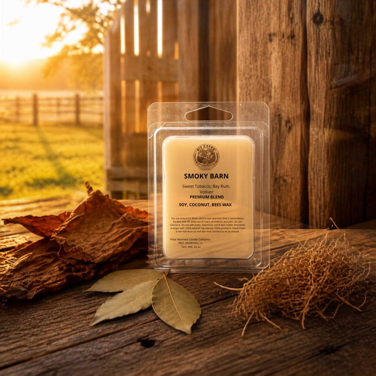 Country Candles Wax Melt – Smoky Barn