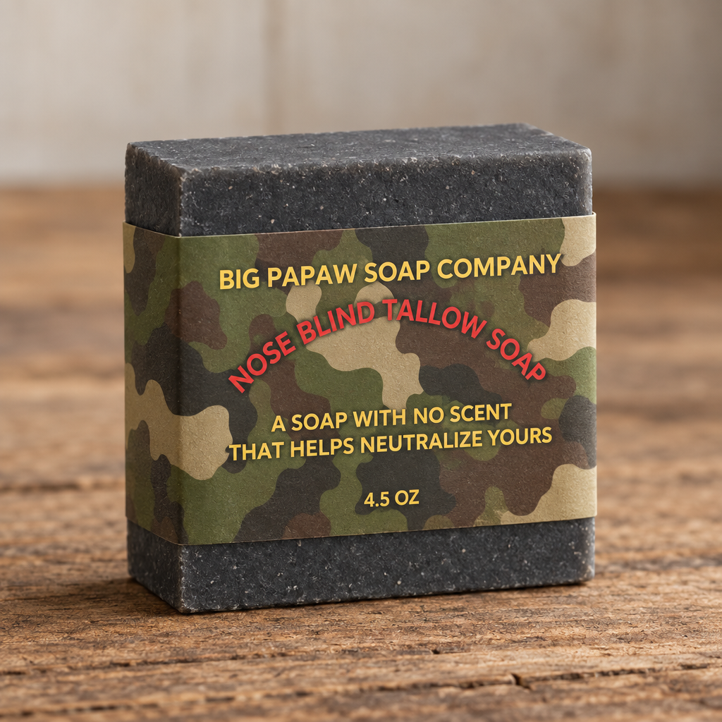 Nose Blind Tallow Soap