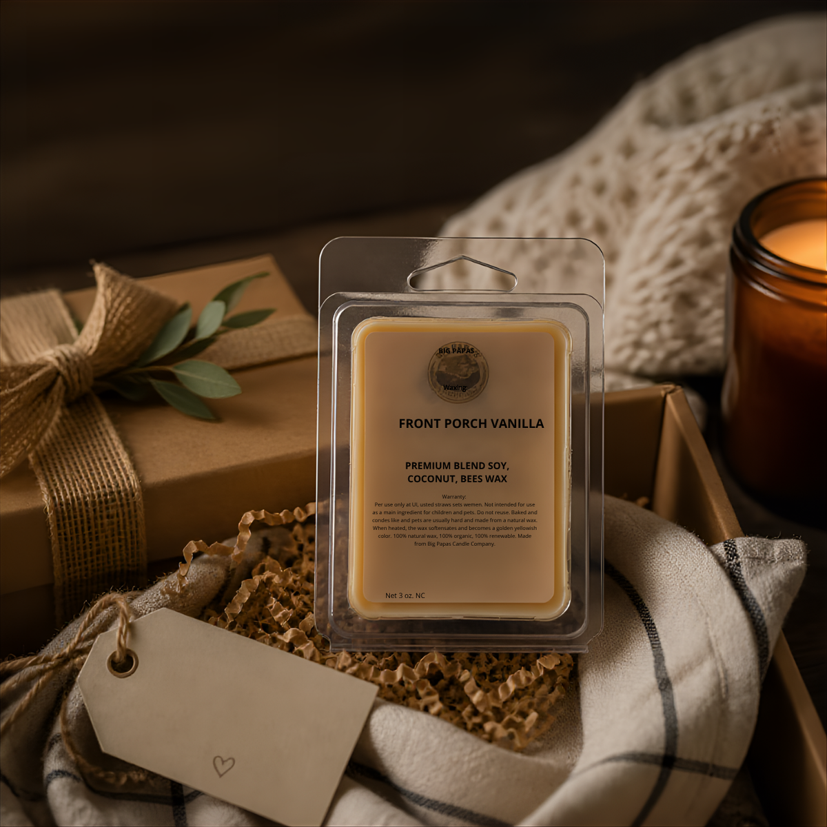Country Candles Wax Melt – Front Porch Vanilla