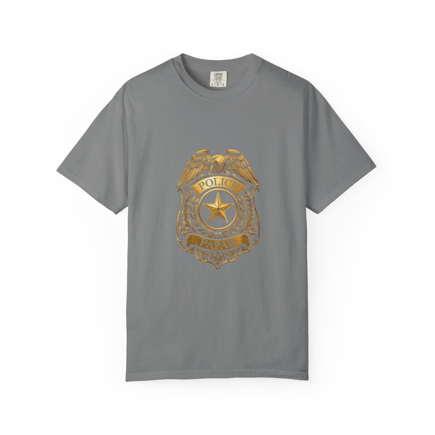 Police Badge T-shirt | Vintage Law Enforcement Shield Graphic