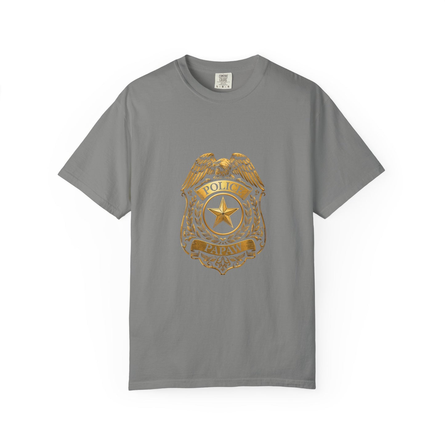 Police Badge T-shirt | Vintage Law Enforcement Shield Graphic