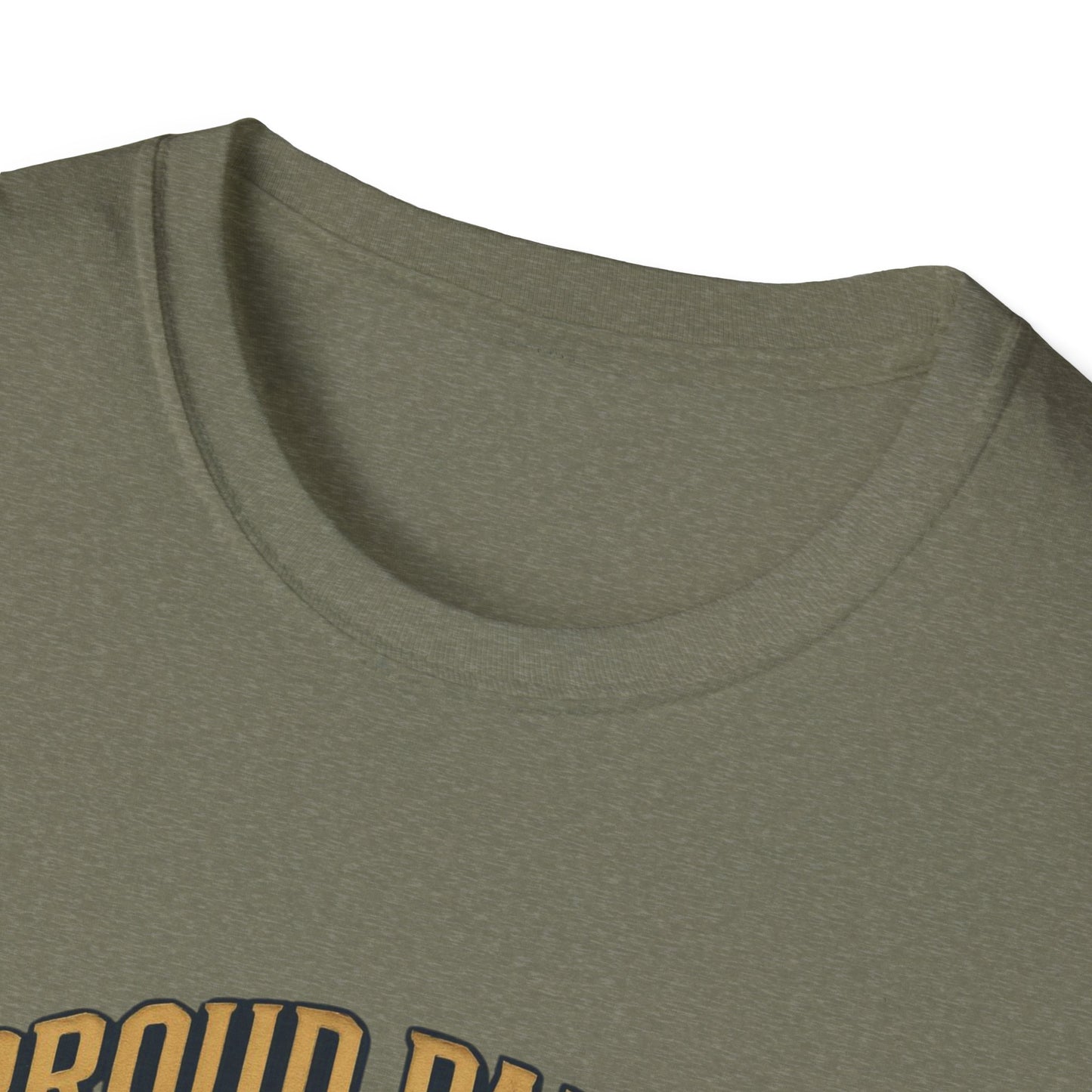 Proud Papaw Eagle with American Flag T-Shirt | United States Marines Served With Honor