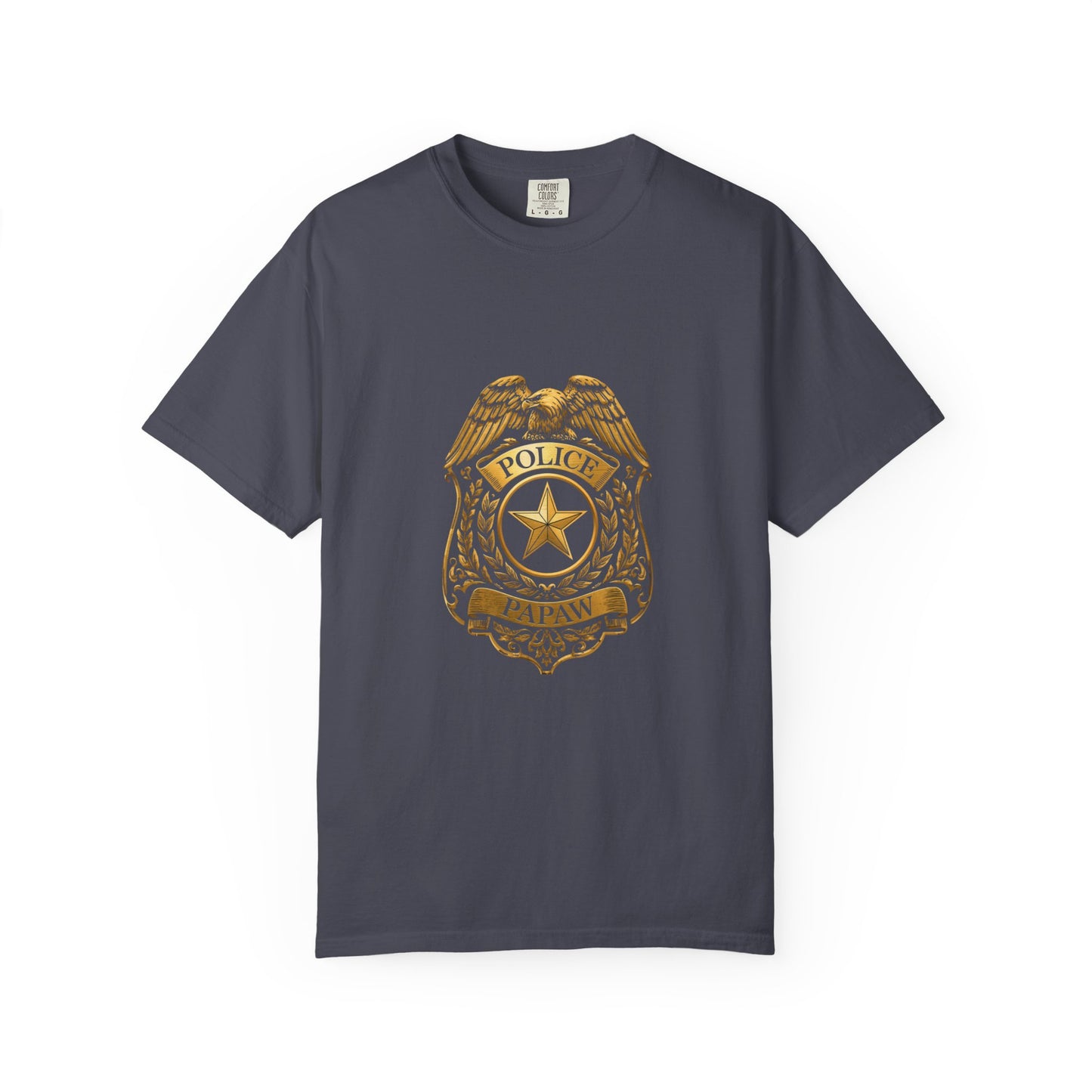 Police Badge T-shirt | Vintage Law Enforcement Shield Graphic