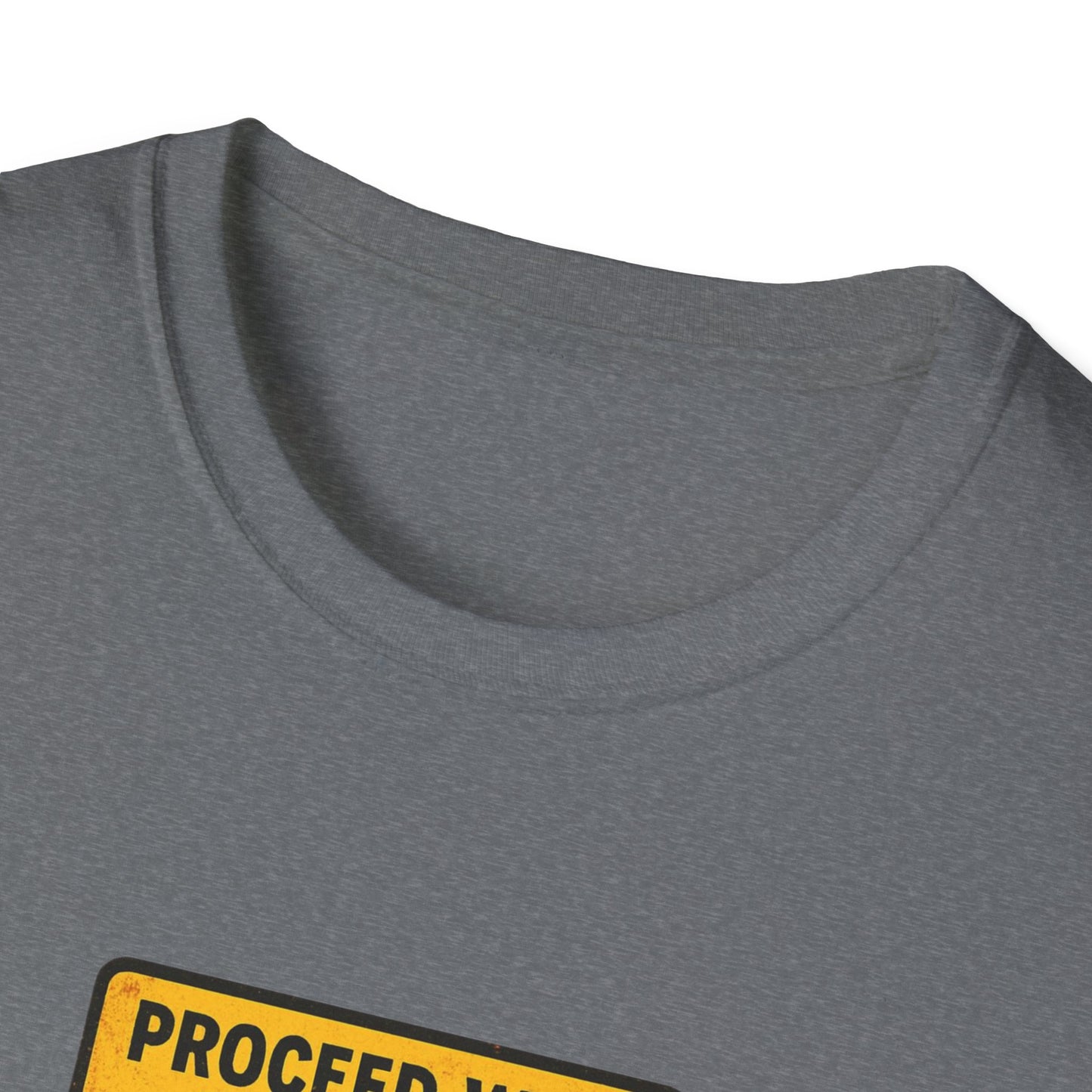 Proceed With Patience Danger Papaw T-Shirt | Funny Warning Sign Grandpa Stories