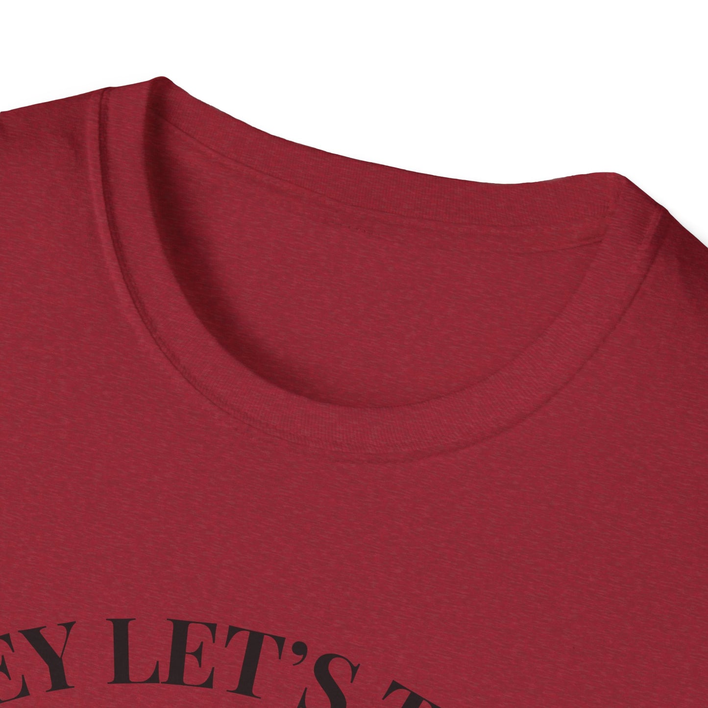Hey Lets Talk God T-Shirt | Faith Tee, Script Lettering