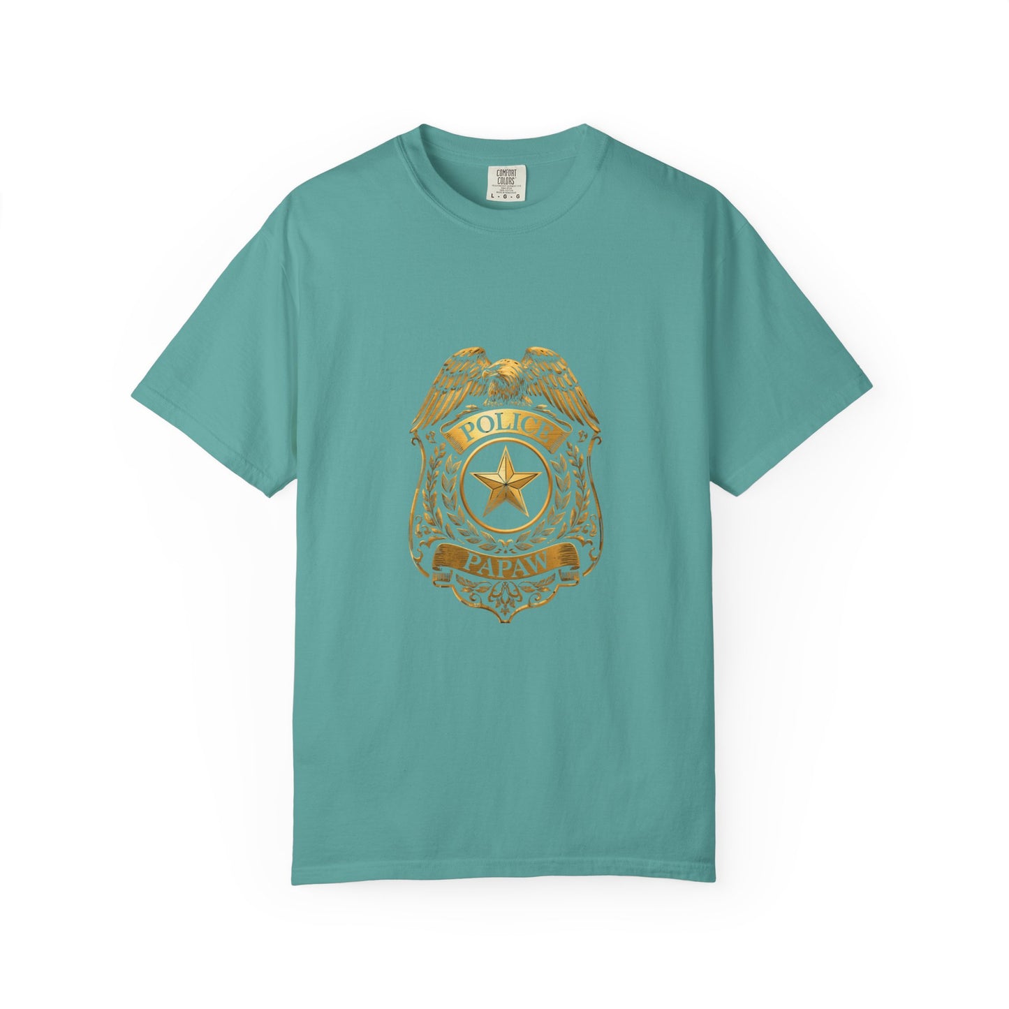 Police Badge T-shirt | Vintage Law Enforcement Shield Graphic