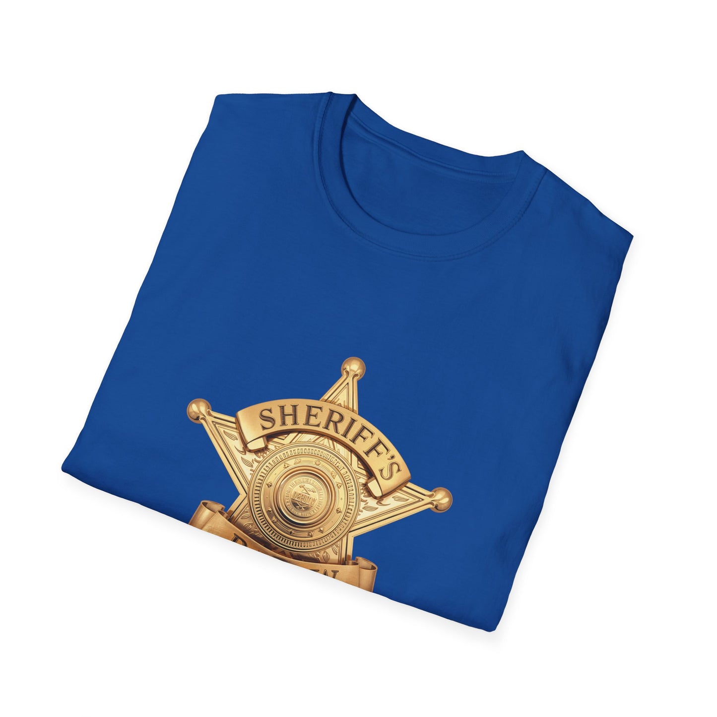 Sheriff Badge T-Shirt | Western Lawman Retro Badge