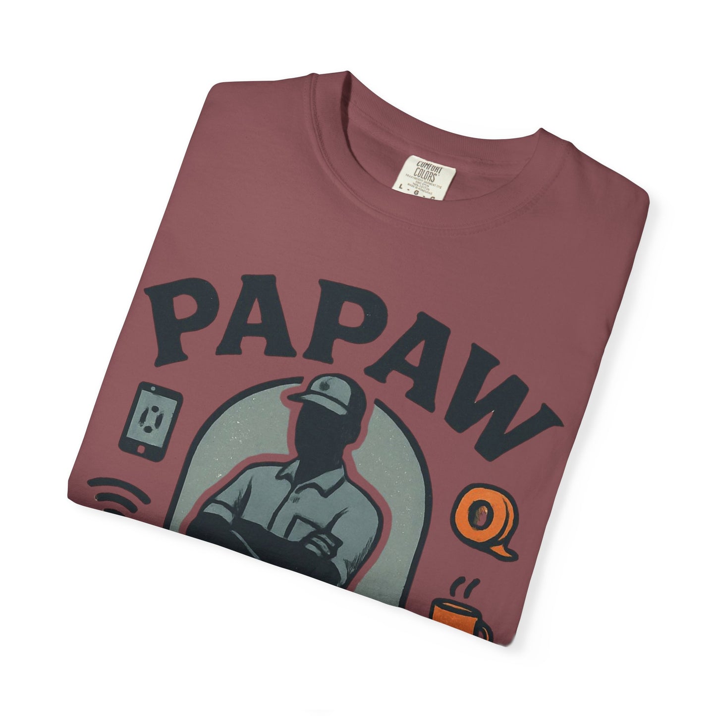 Papaw The Man They Call When YouTube Can't Help T-shirt | No Tutorial Needed