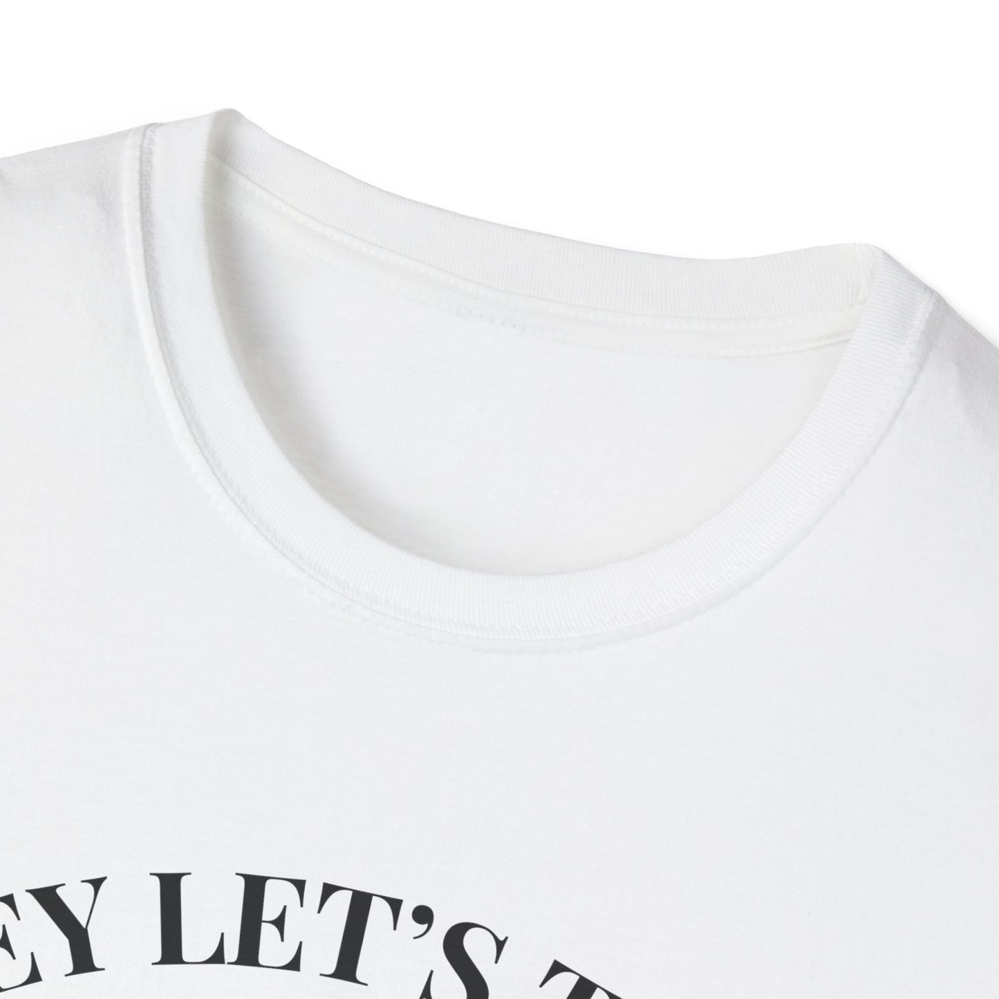 Hey Lets Talk God T-Shirt | Faith Tee, Script Lettering