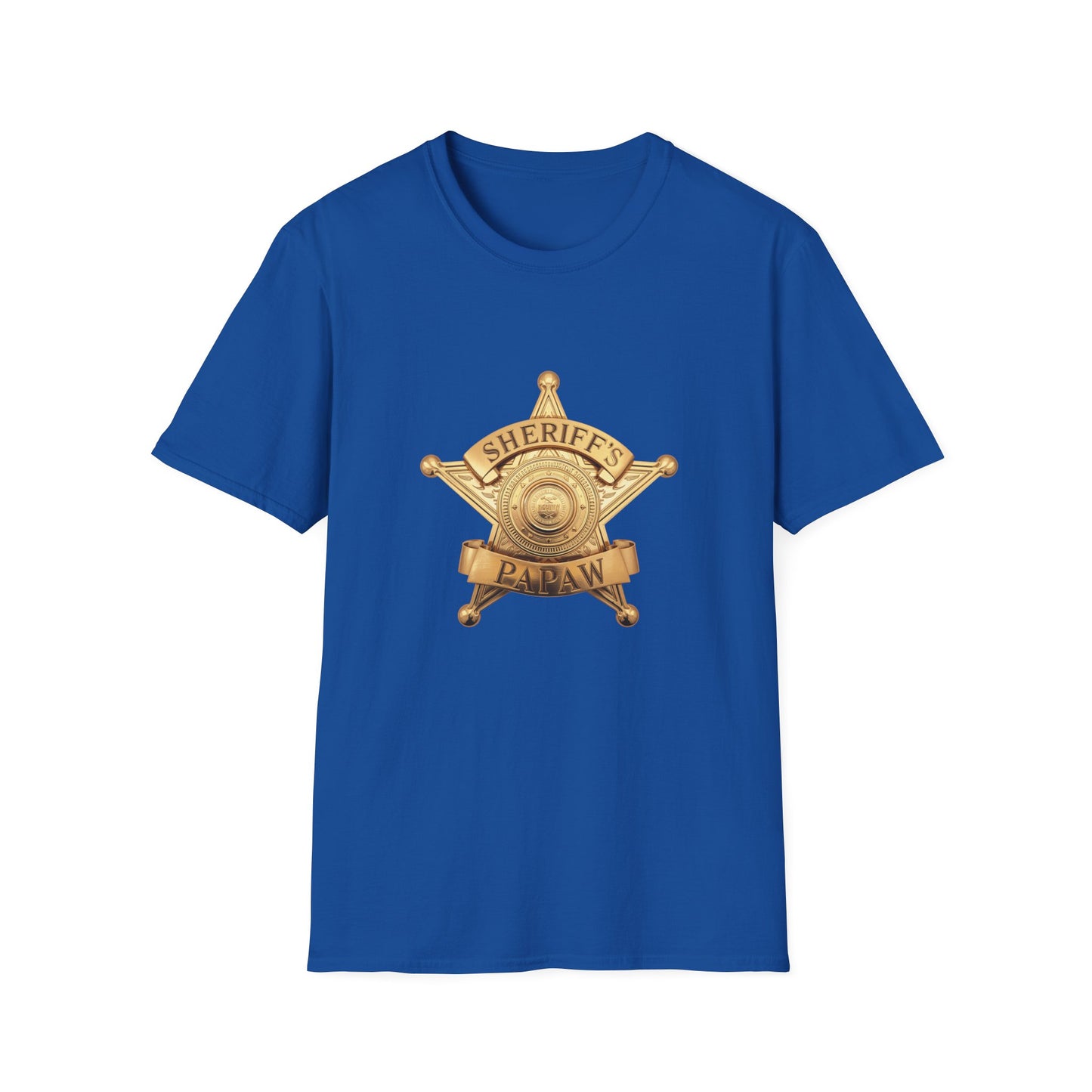 Sheriff Badge T-Shirt | Western Lawman Retro Badge