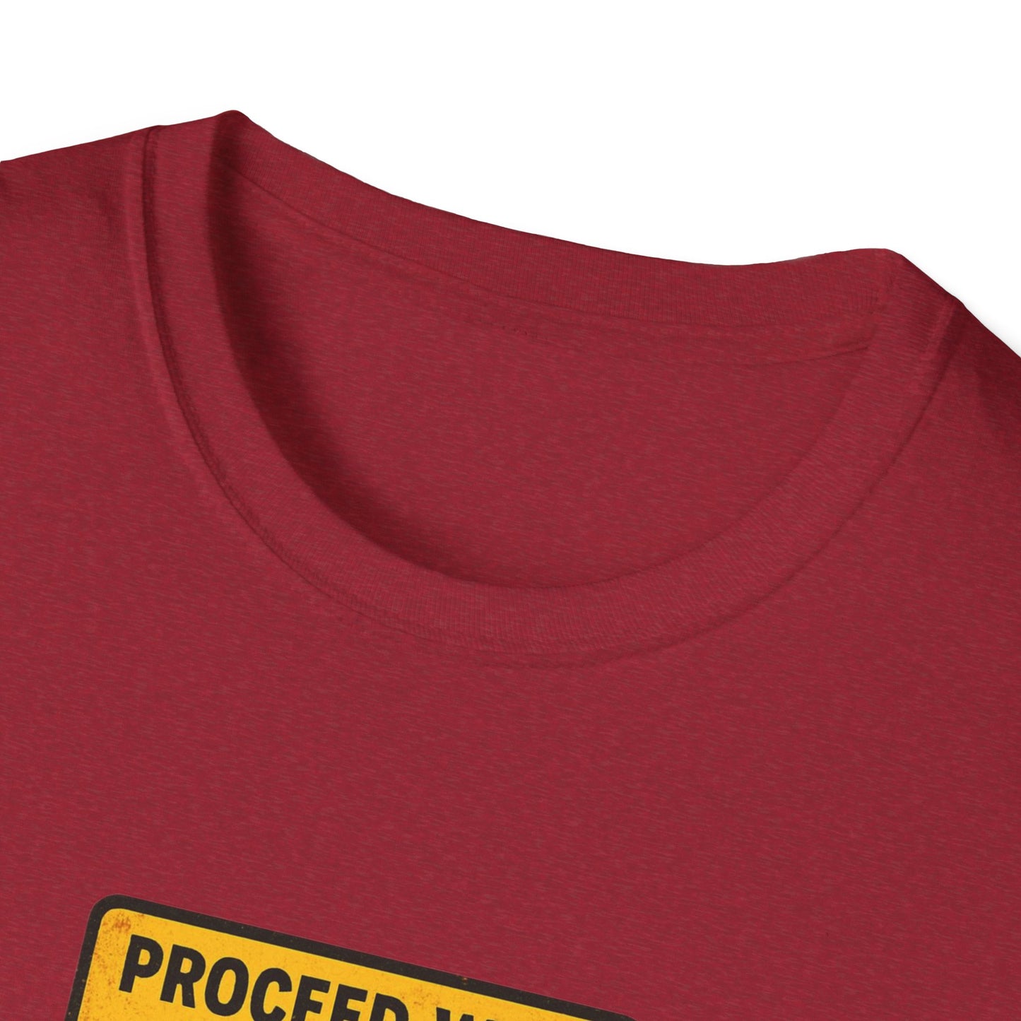 Proceed With Patience Danger Papaw T-Shirt | Funny Warning Sign Grandpa Stories