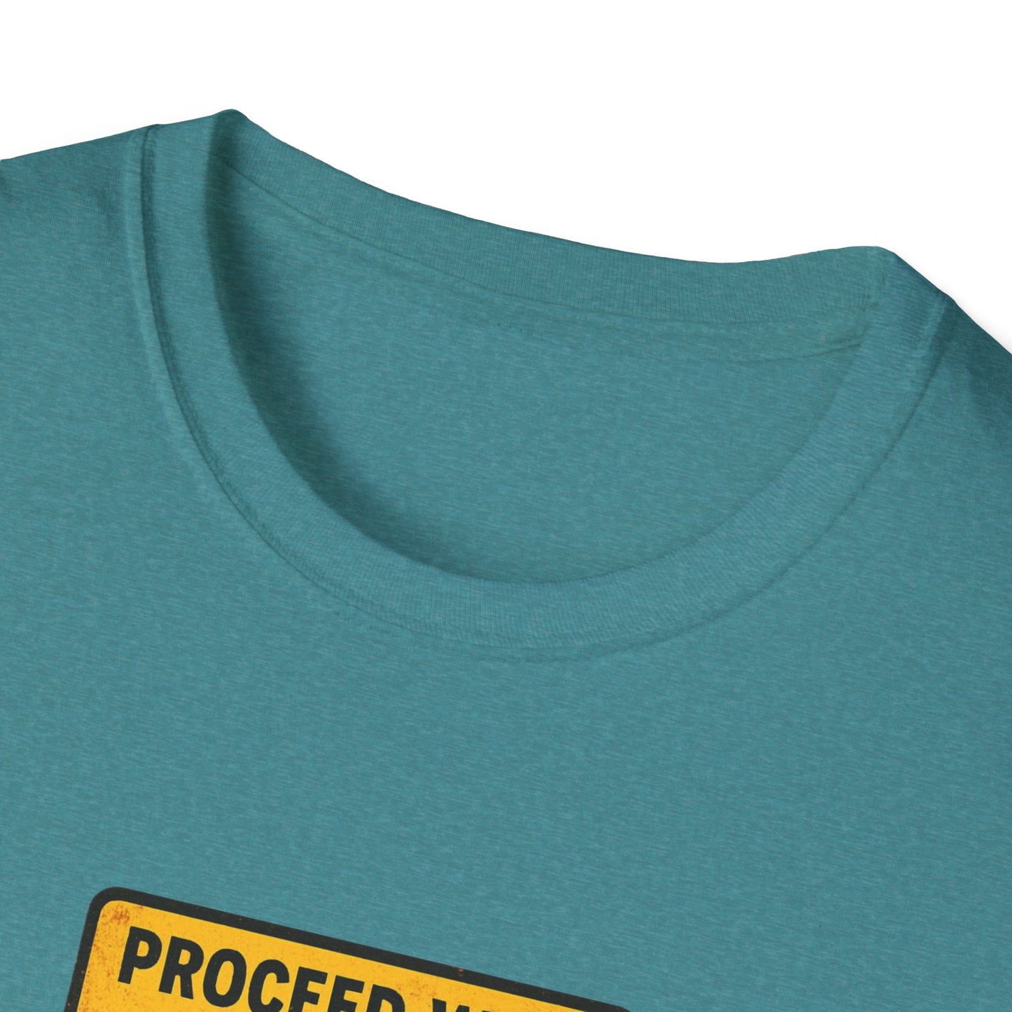 Proceed With Patience Danger Papaw T-Shirt | Funny Warning Sign Grandpa Stories
