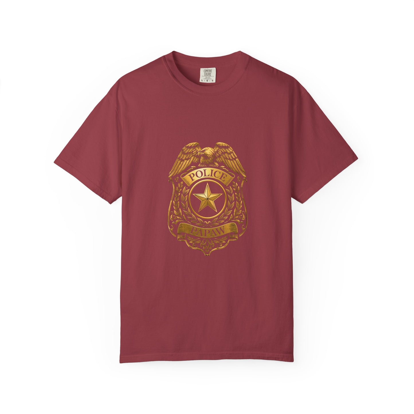 Police Badge T-shirt | Vintage Law Enforcement Shield Graphic