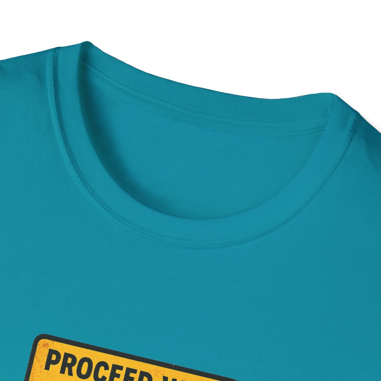 Proceed With Patience Danger Papaw T-Shirt | Funny Warning Sign Grandpa Stories