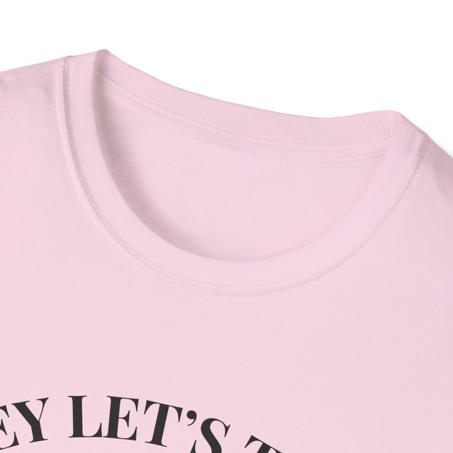 Hey Lets Talk God T-Shirt | Faith Tee, Script Lettering