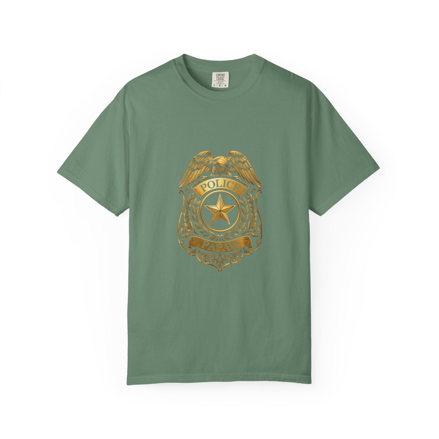 Police Badge T-shirt | Vintage Law Enforcement Shield Graphic