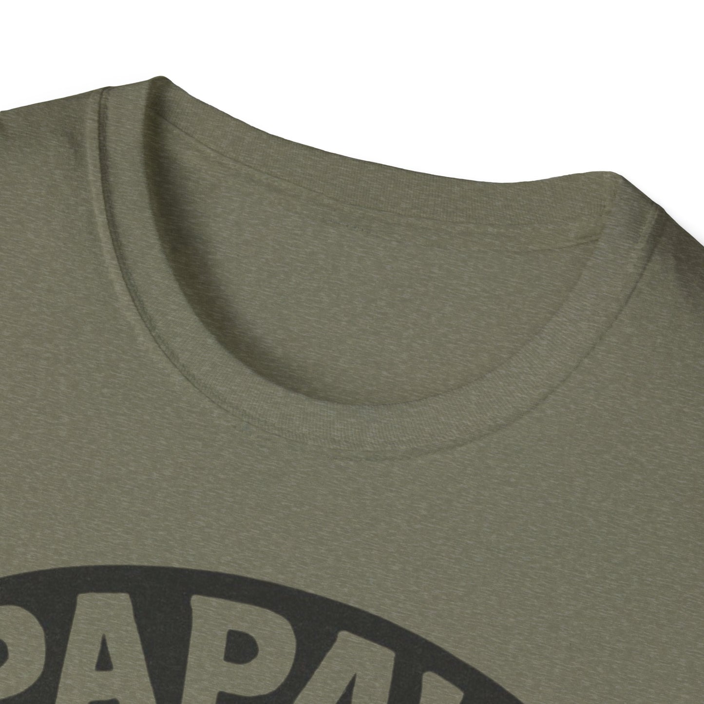 Papaw skull with fishing rod and spoon T-Shirt | Papaw logo tee