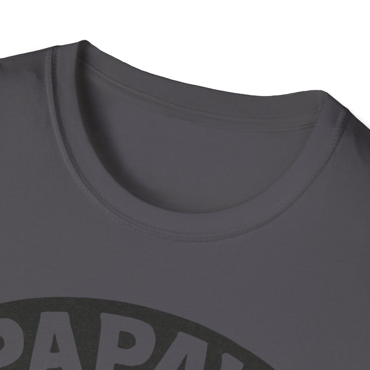Papaw skull with fishing rod and spoon T-Shirt | Papaw logo tee