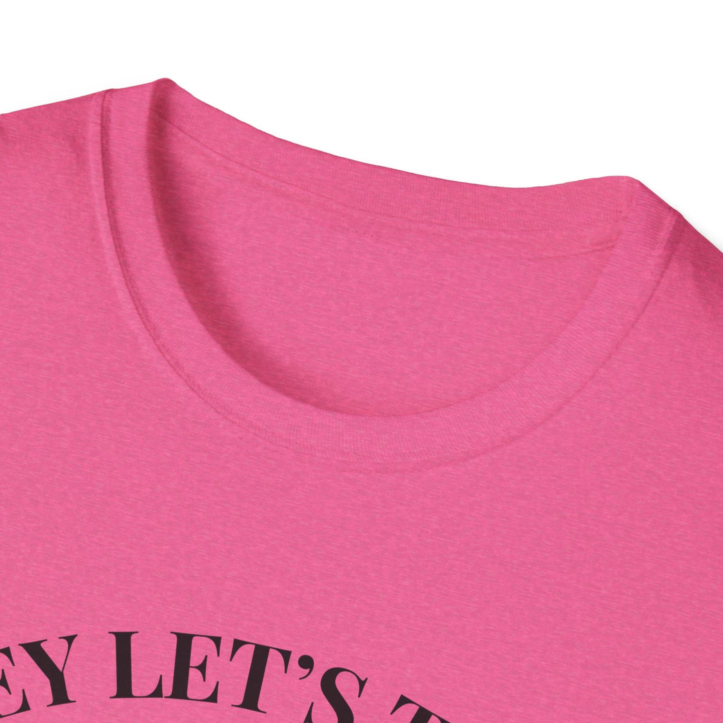Hey Lets Talk God T-Shirt | Faith Tee, Script Lettering