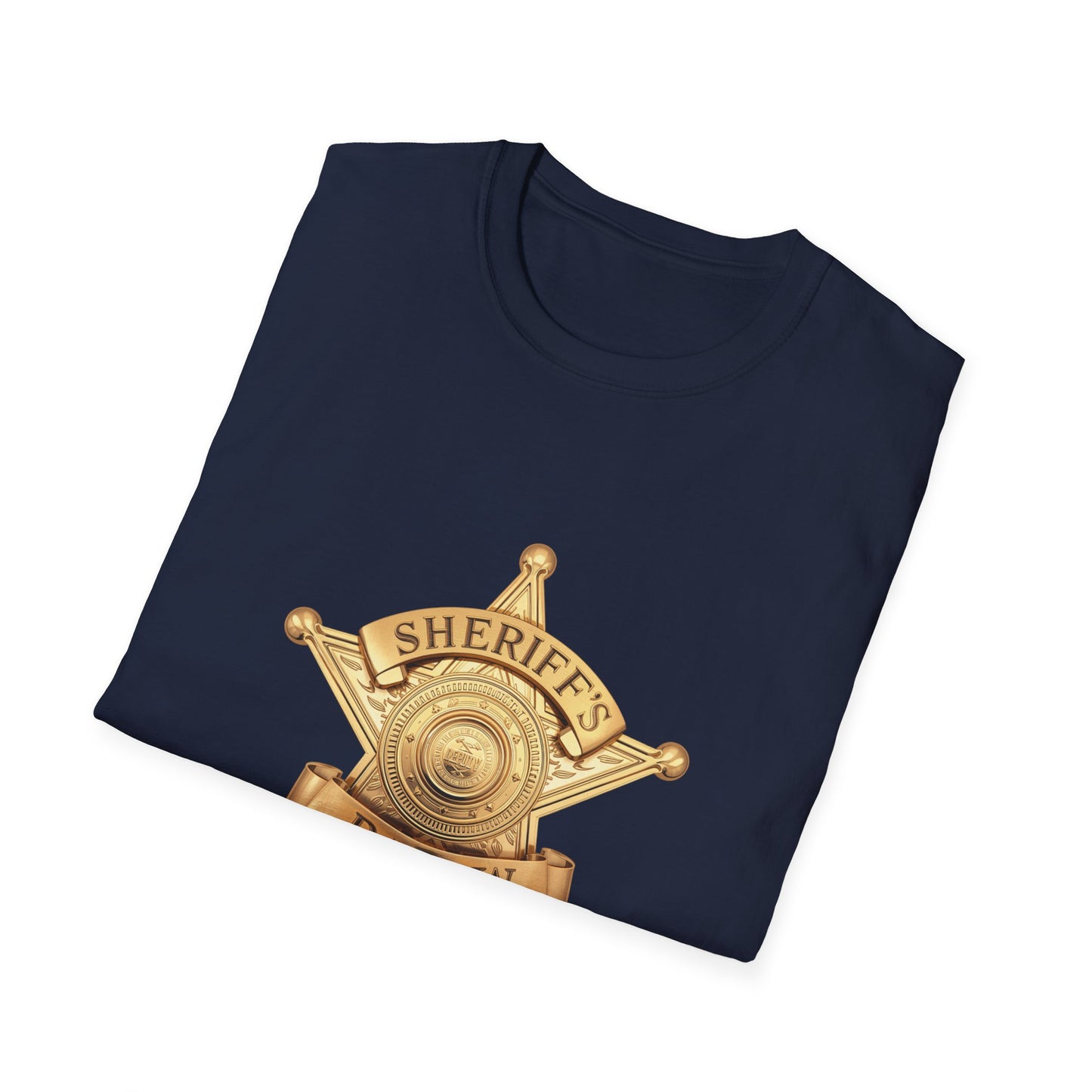 Sheriff Badge T-Shirt | Western Lawman Retro Badge