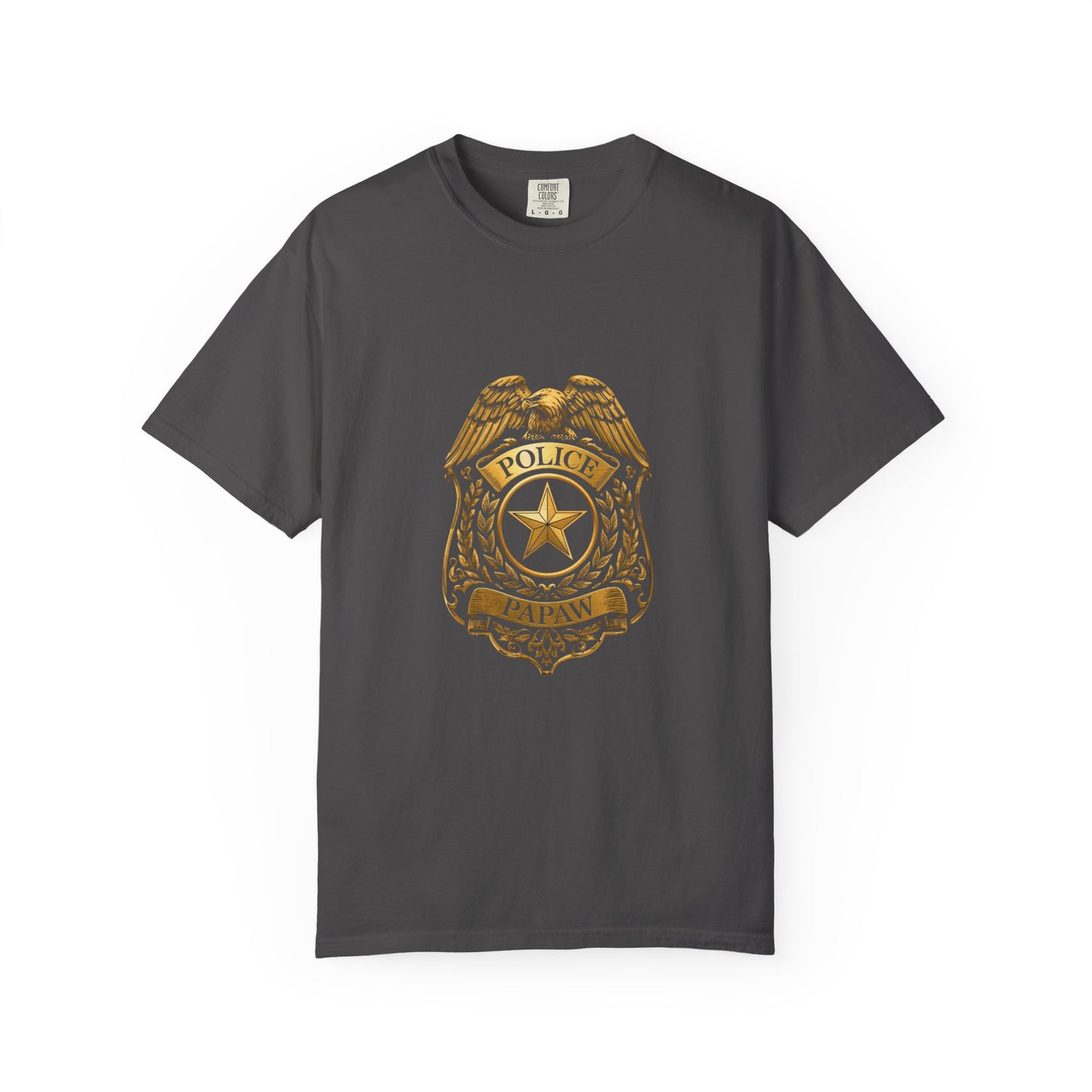 Police Badge T-shirt | Vintage Law Enforcement Shield Graphic