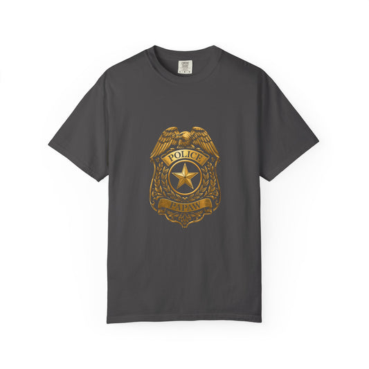 Police Badge T-shirt | Vintage Law Enforcement Shield Graphic