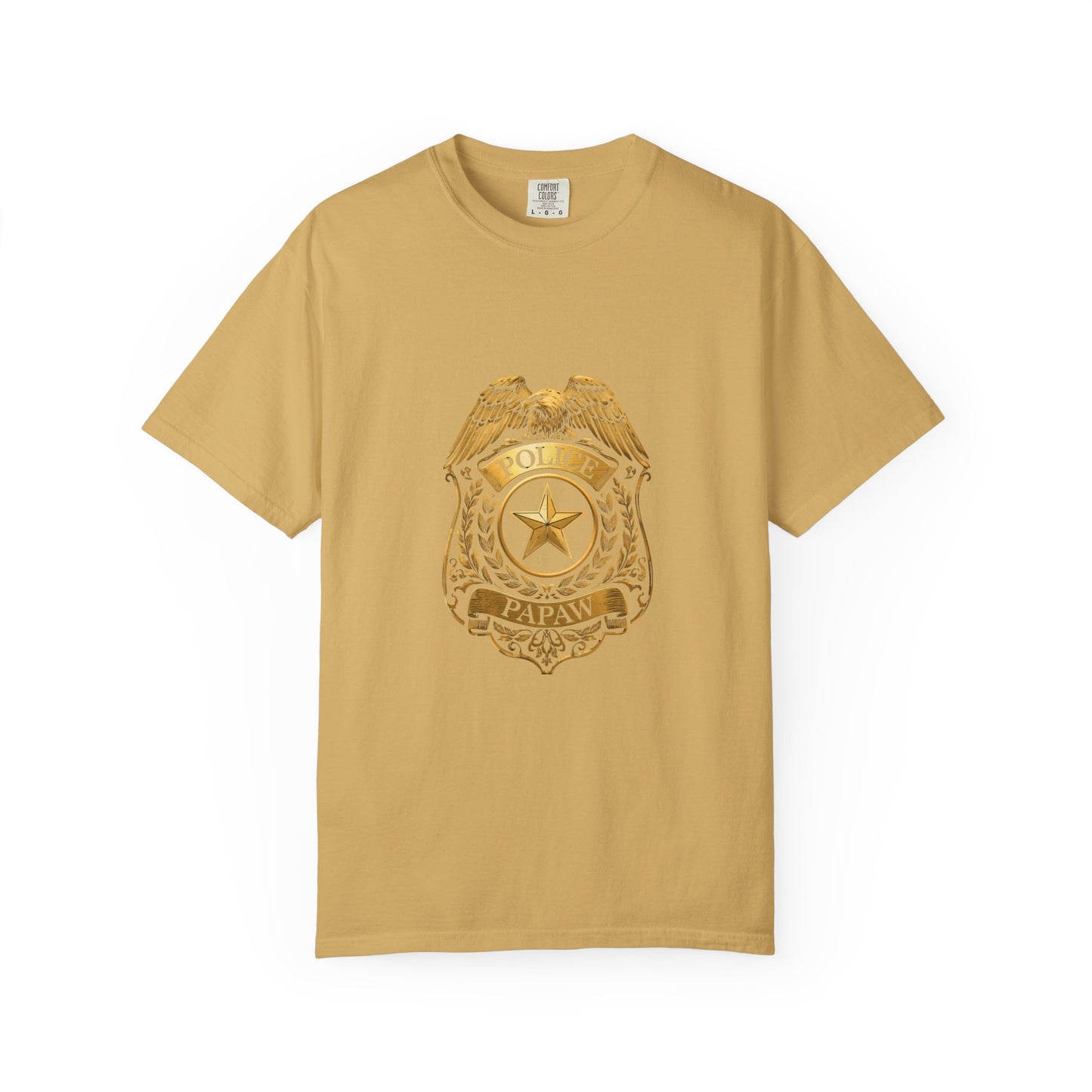 Police Badge T-shirt | Vintage Law Enforcement Shield Graphic
