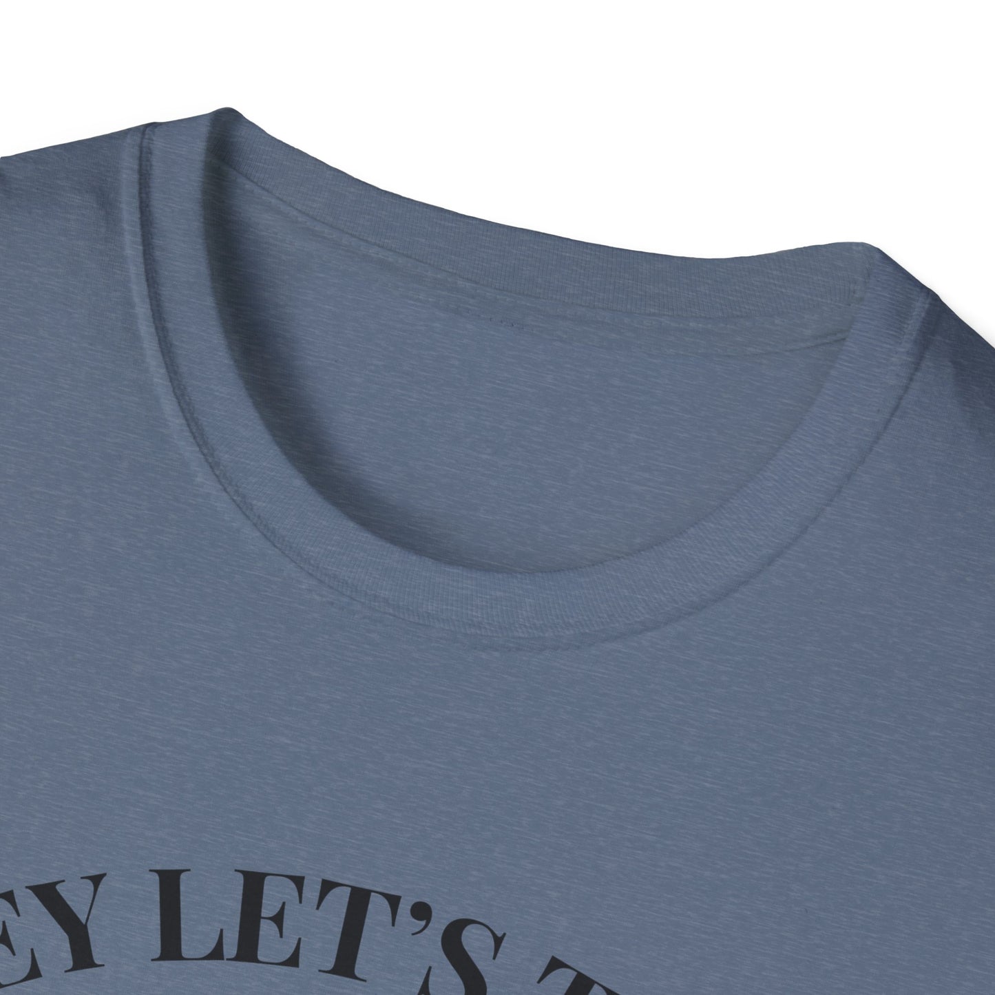 Hey Lets Talk God T-Shirt | Faith Tee, Script Lettering