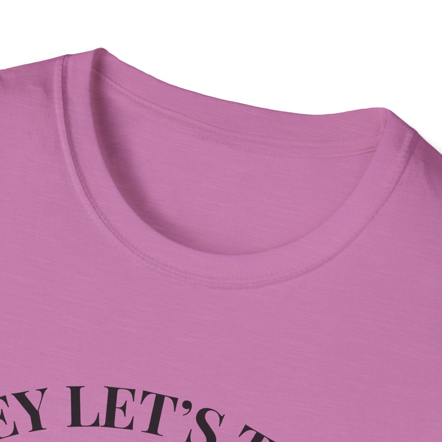 Hey Lets Talk God T-Shirt | Faith Tee, Script Lettering