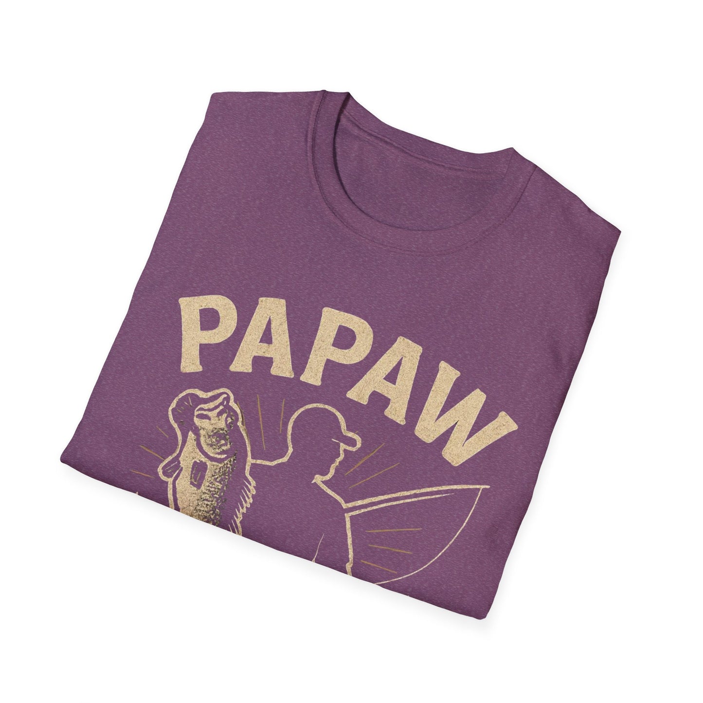 Papaw Fishing Graphic T-Shirt | Catch & Fry Bass Design
