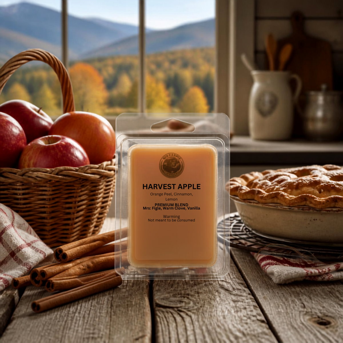 Country Candles Wax Melt – Harvest Apple