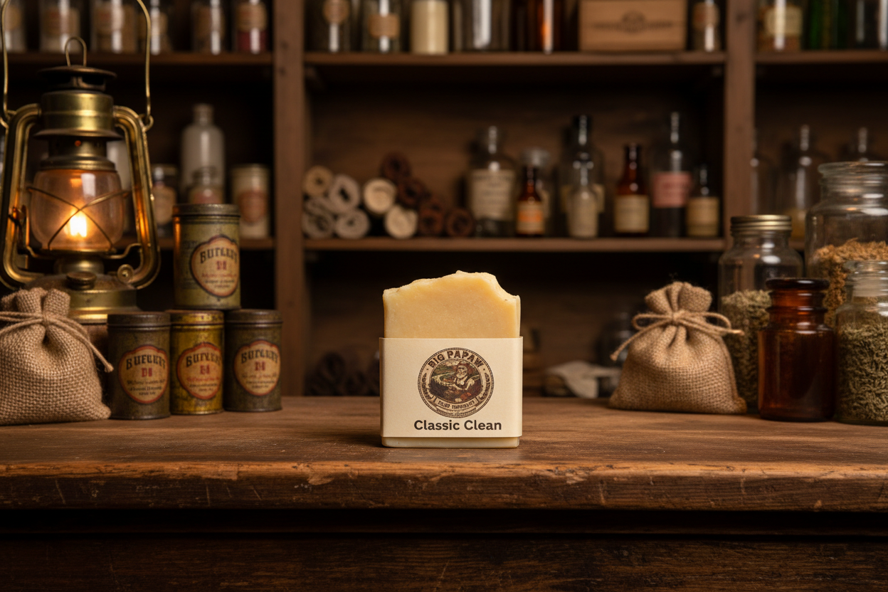 Classic Clean Soap in Old General Store
