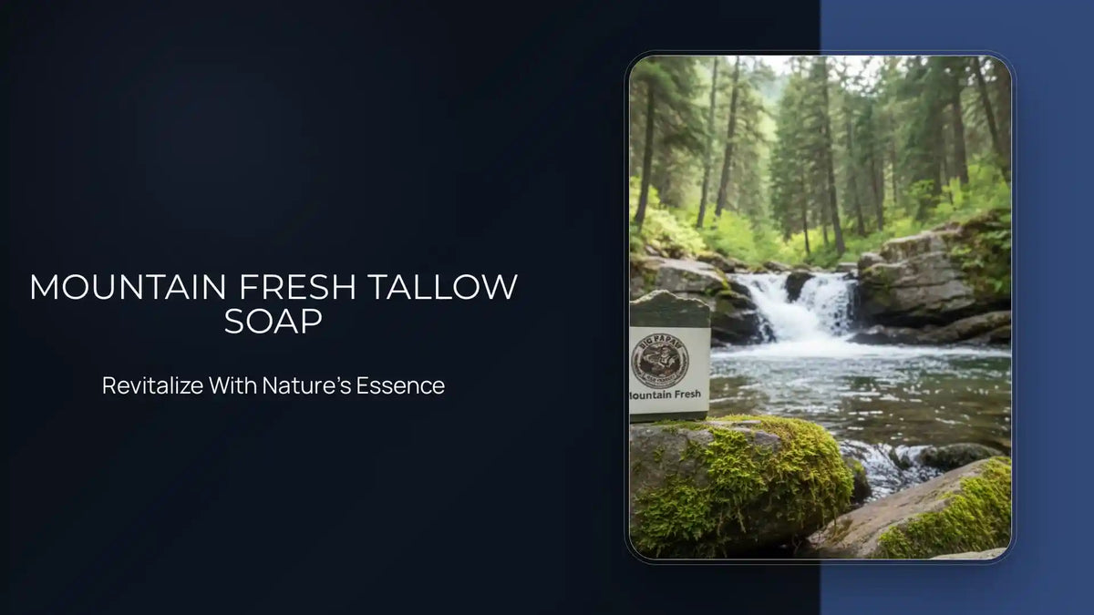 Mountain Fresh Tallow Soap by@Outfy